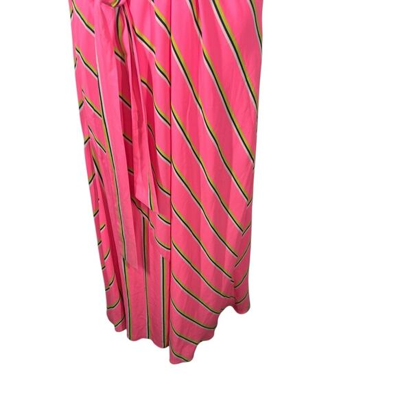 RACHEL Rachel Roy April Pink Striped Maxi Dress XL NWT Summer Resort - Picture 8 of 15